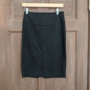 Classic Black Pencil Skirt